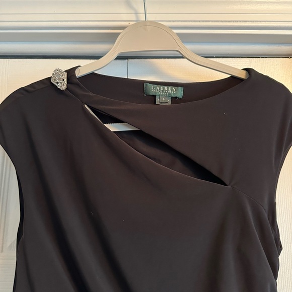 Ralph Lauren Elegant Black Women's Dress size 6 - Picture 6 of 12